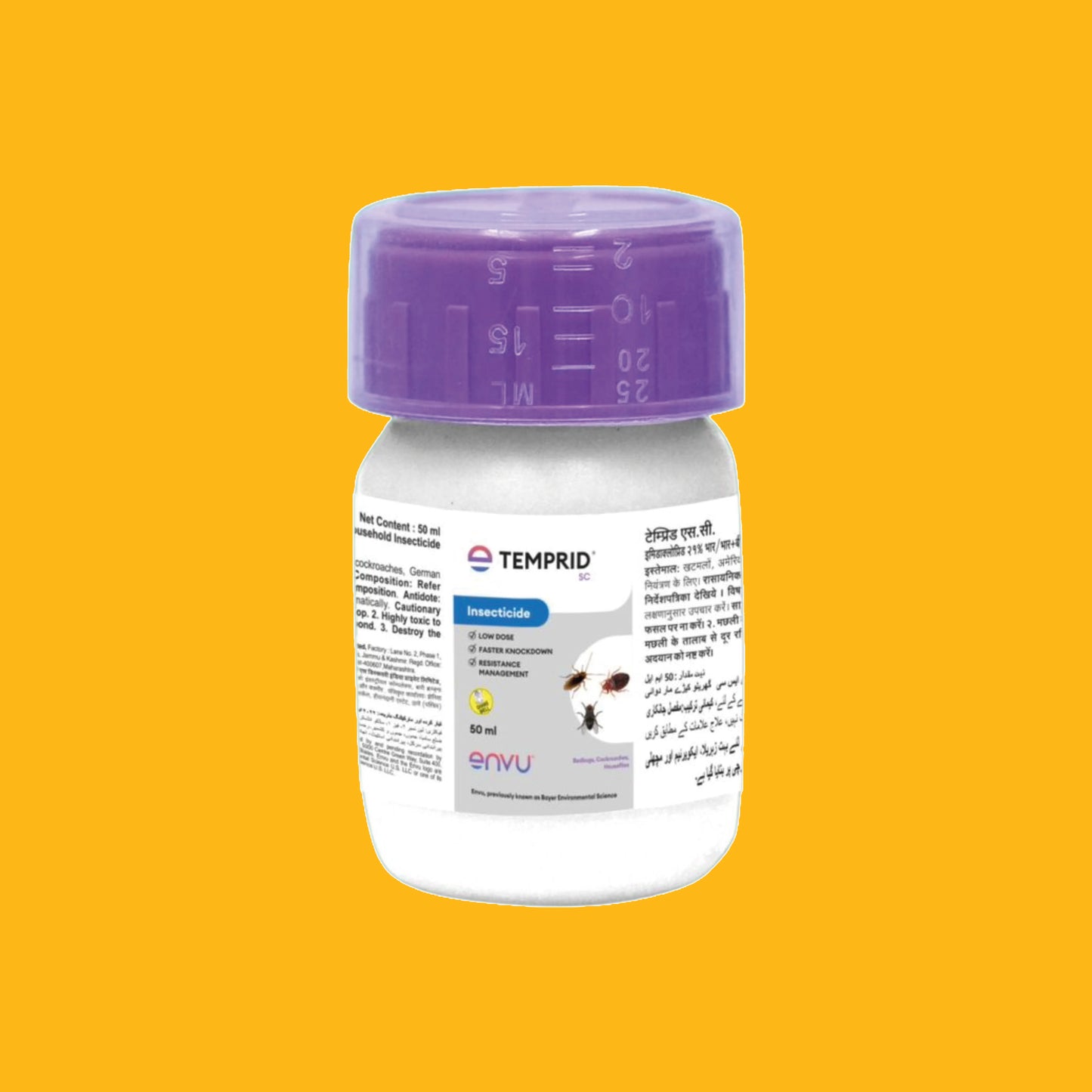 Temprid (50 ml) | Cockroach, Bedbugs And House Flies Control