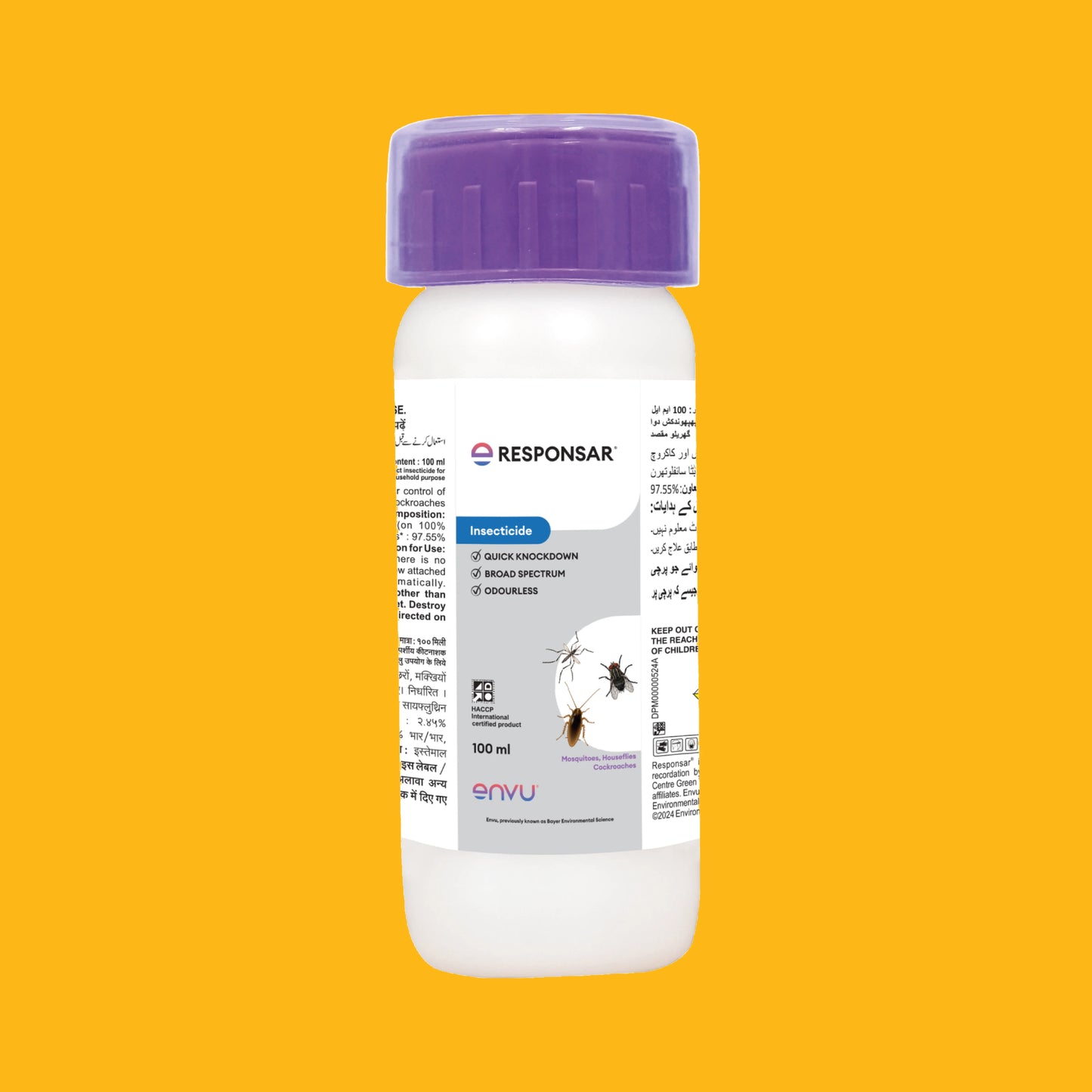 Responsar (100 ml) | Cockroach, Mosquito & Housefly Control