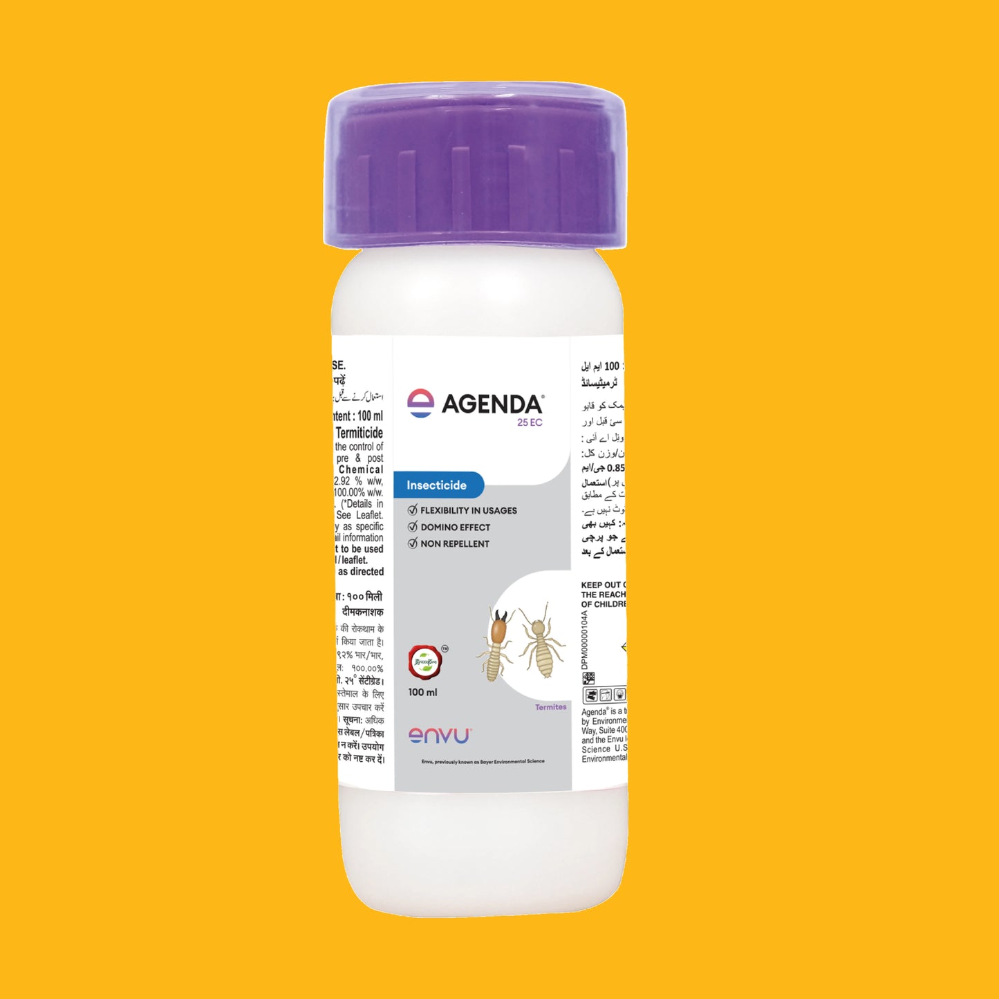 Agenda For Termite Control (Deemak Killer) - 100 Ml | Anti Termite Chemical For Pre And Post-Construction