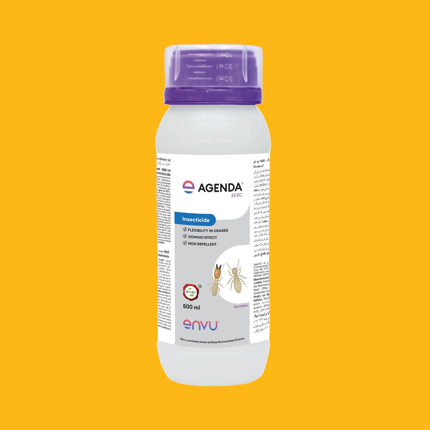 Agenda For Termite Control (Deemak Killer) - 500 Ml | Anti Termite Chemical For Pre And Post-Construction