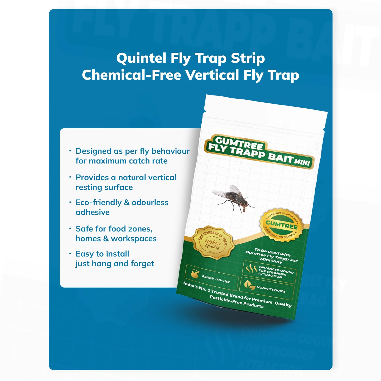 Gumtree Fly Trapp Bait Mini (Pack of 4)