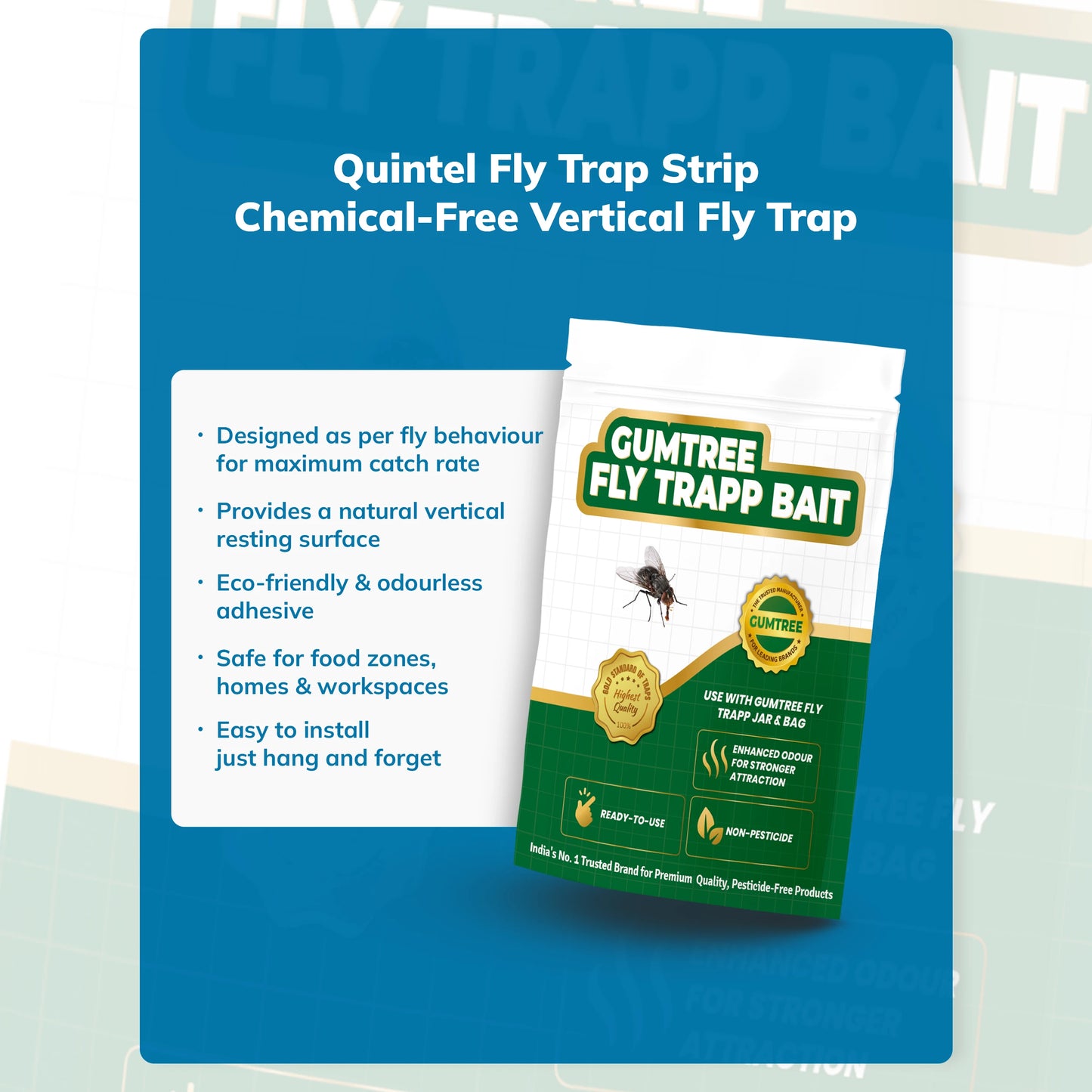 Gumtree Fly Trapp Bait (Pack of 3)