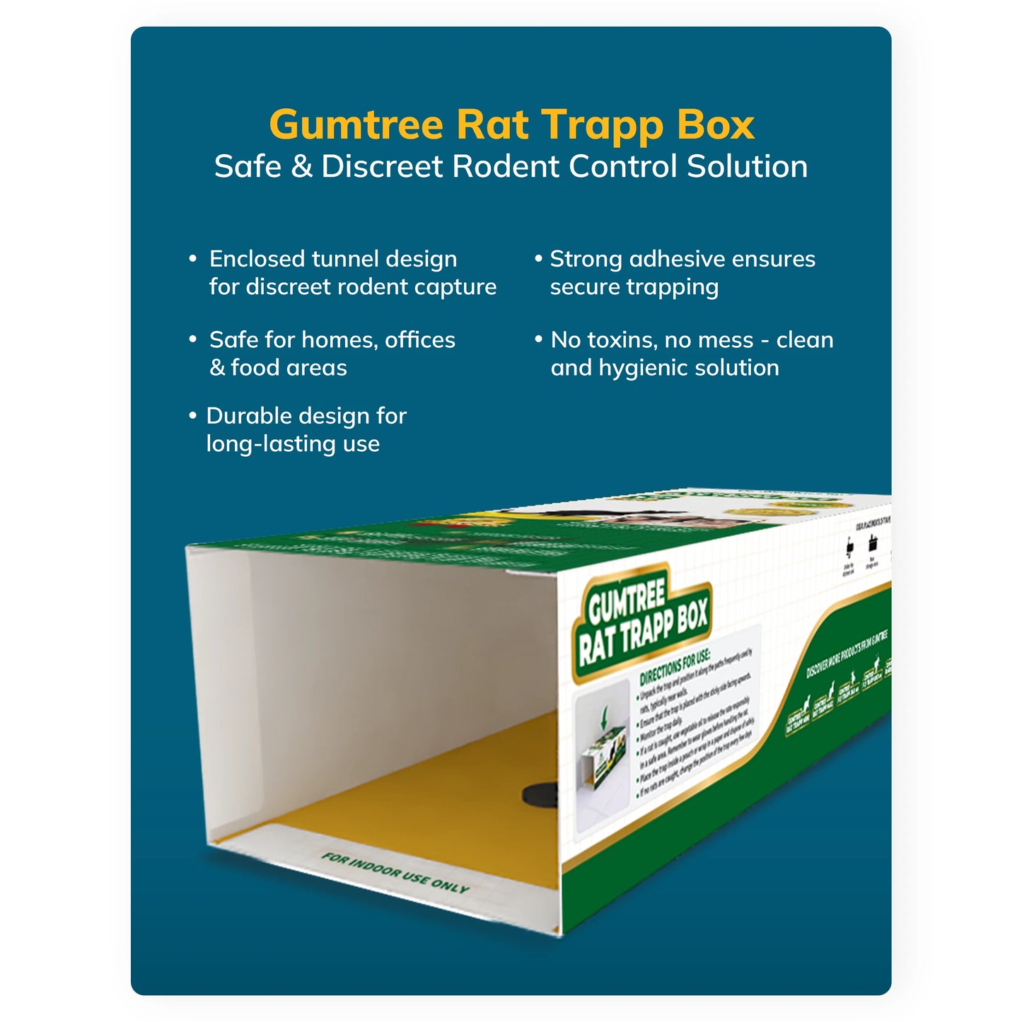 Gumtree Rat Trapp Box (Pack of 5)