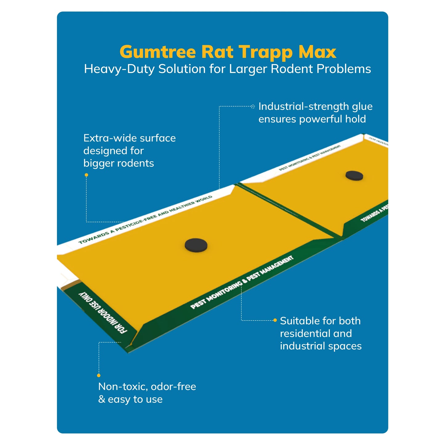 Gumtree Rat Trapp Mini (Pack of 3 X 3Nos)