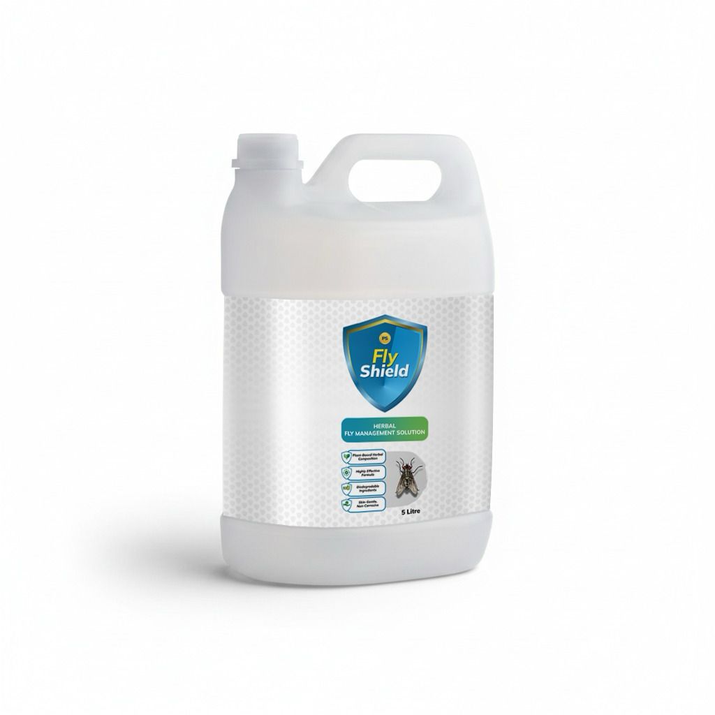 PS Fly Shield | Herbal housefly repellent made with natural ingredients to control flies indoors and outdoors | Safe for skin and plants