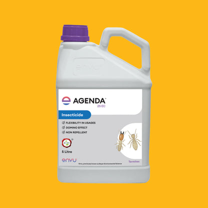 Agenda For Termite Control (Deemak Killer) - 5 L | Anti Termite Chemical For Pre And Post-Construction
