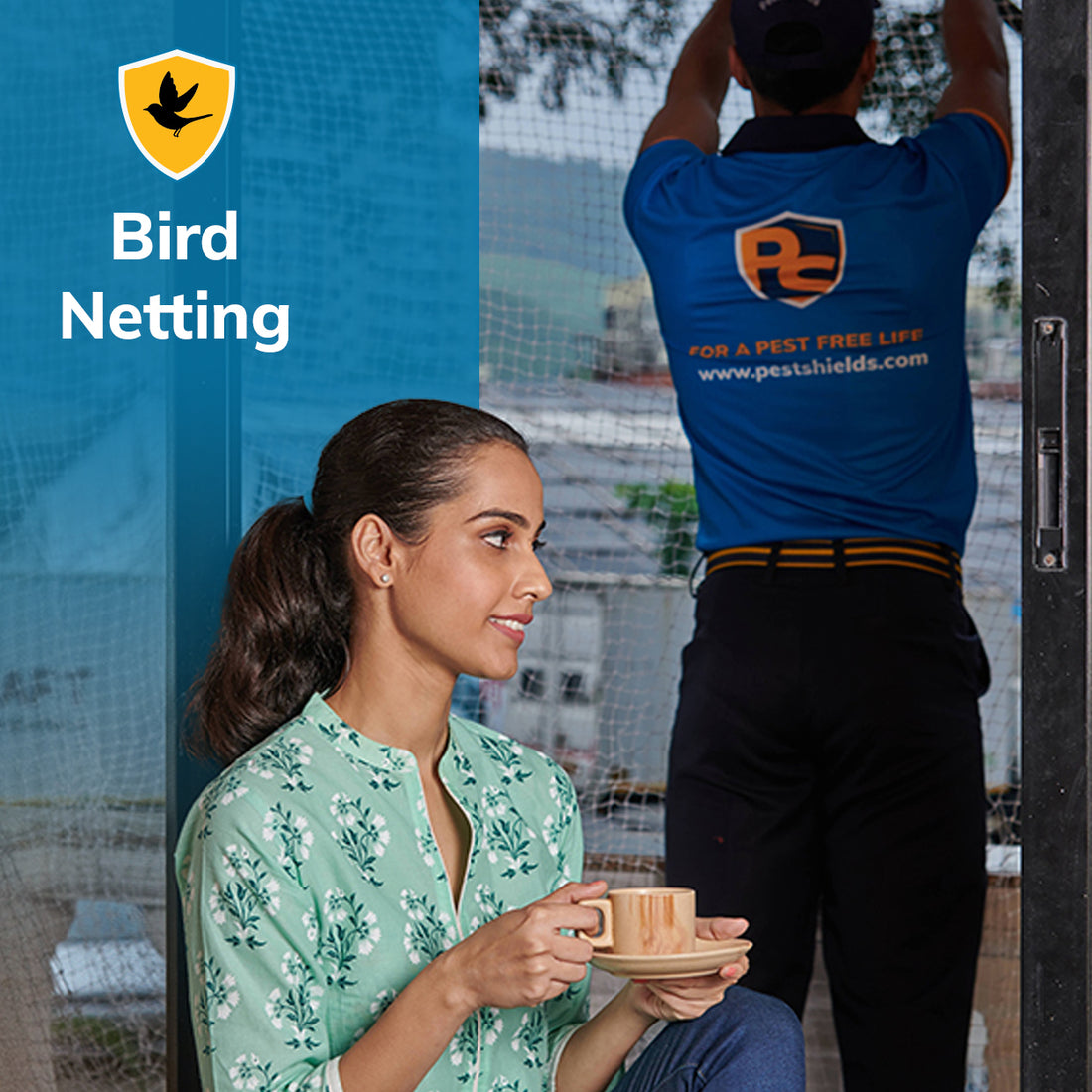 Bird/Pigeon proof, Best grware nets, Milky white net – Pest Shields ...