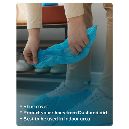 Shoe Cover Blue (Pack of 50 pcs)