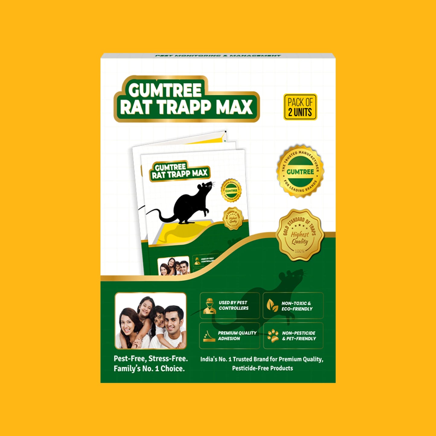 Gumtree Rat Trapp Max (Pack of 2 X 3Nos)