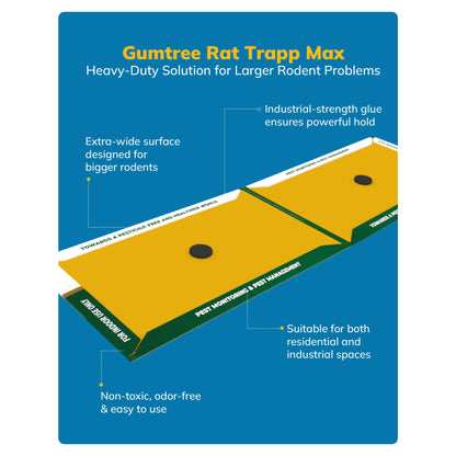 Gumtree Rat Trapp Mini (Pack of 3 X 3Nos)