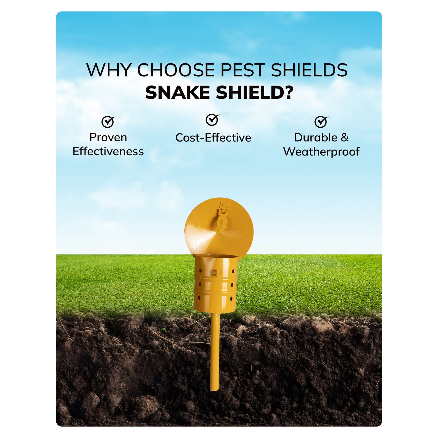 PestShields Snake-Pro-Station-Soil-Surface