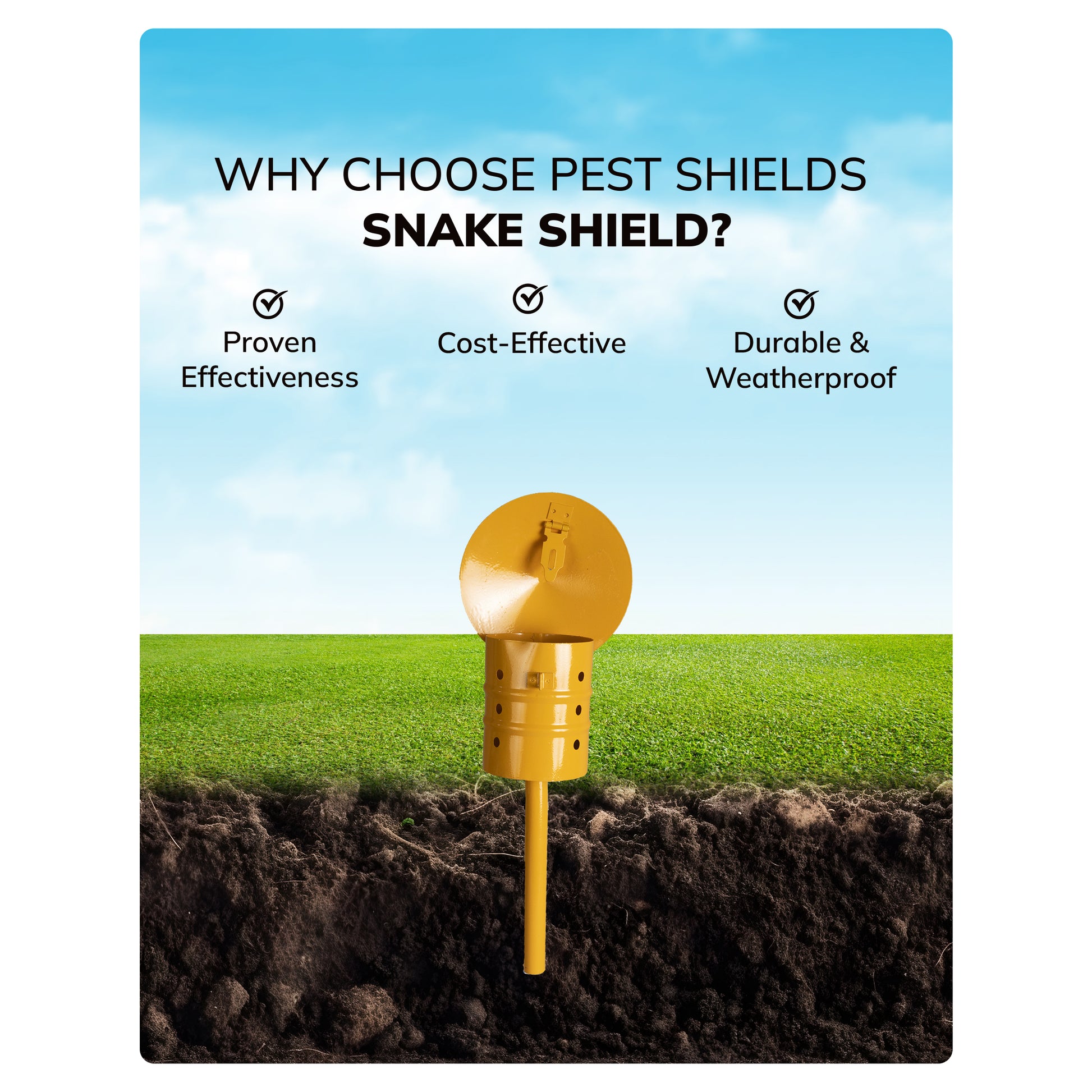 PestShields Snake-Pro-Station-Soil-Surface