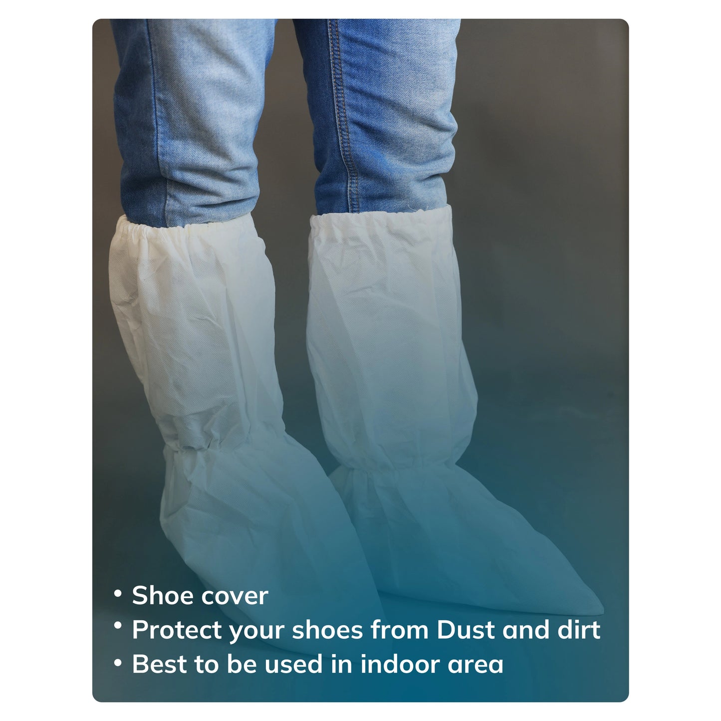 Shoe cover white (Pack of 50 pcs)