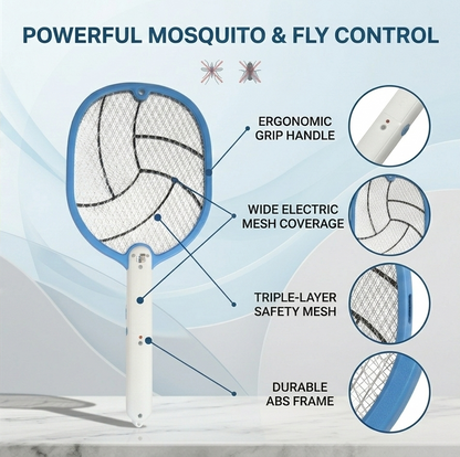 Anti Mosquito Rechargeable Bat / Racquet